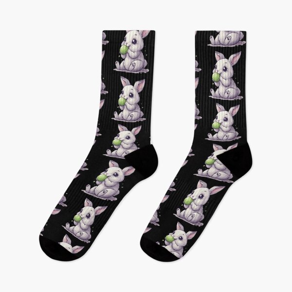Item preview, Bunny eating a lime designed and sold by MendaciousMina.