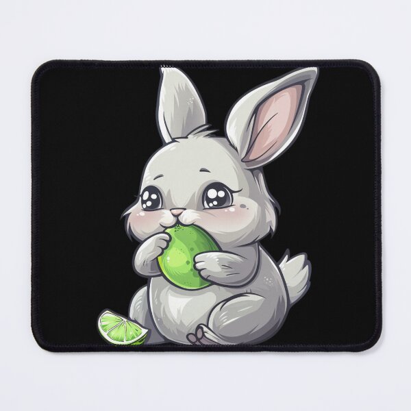 Item preview, Bunny eating a lime designed and sold by MendaciousMina.