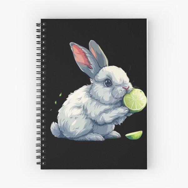 Item preview, Bunny eating a lime designed and sold by MendaciousMina.