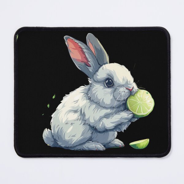 Item preview, Bunny eating a lime designed and sold by MendaciousMina.