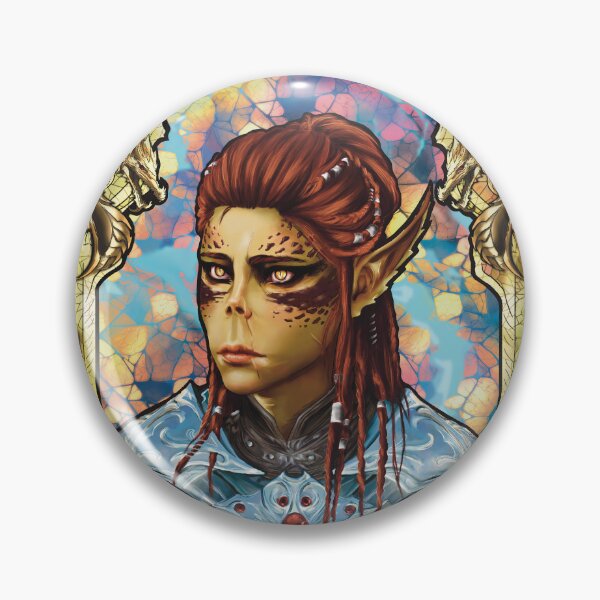 Item preview, Lae'zel Stained Glass designed and sold by LesLapins.