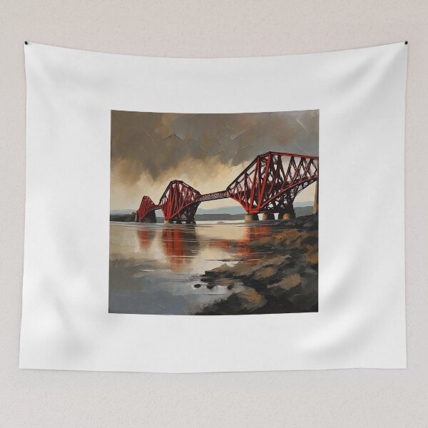 Item preview, Symbol of Scotland, (The Forth, (Rail), Bridge designed and sold by Island Art Studios.