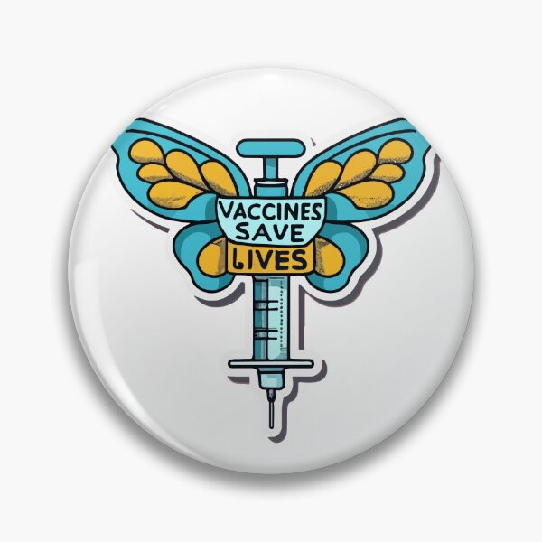 Item preview, Gentle Immunization Butterfly Syringe designed and sold by NiftyWrx.