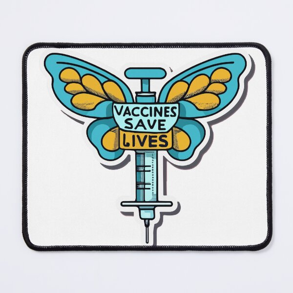 Item preview, Gentle Immunization Butterfly Syringe designed and sold by NiftyWrx.