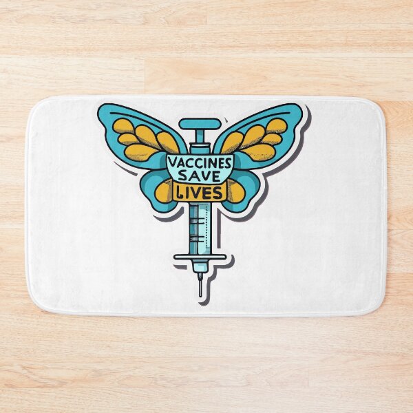 Item preview, Gentle Immunization Butterfly Syringe designed and sold by NiftyWrx.