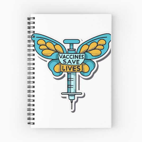 Item preview, Gentle Immunization Butterfly Syringe designed and sold by NiftyWrx.