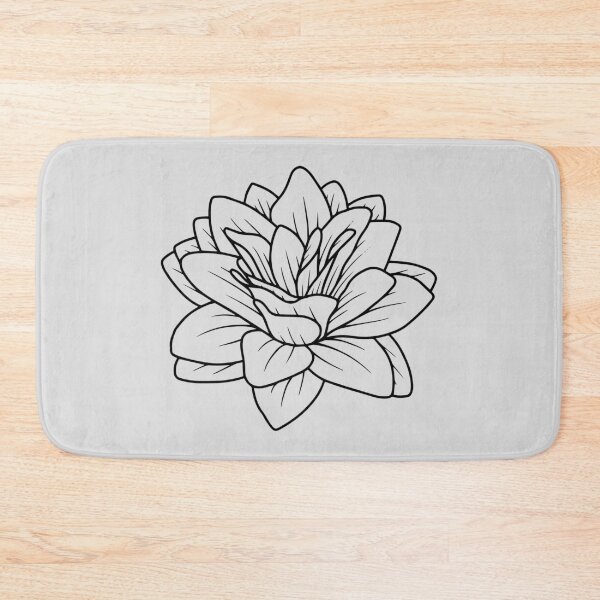 Item preview, Black Lotus Flower Design designed and sold by IvyIsle.