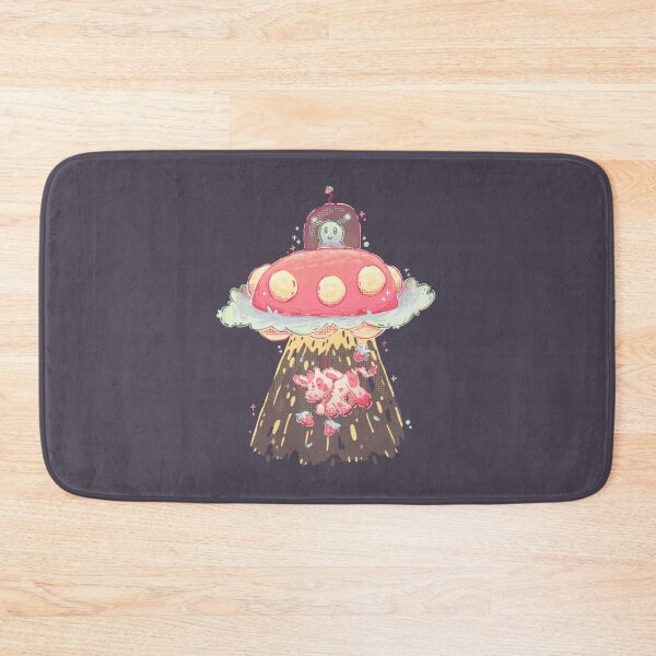 Item preview, Strawberry cow getting abducted by ufo designed and sold by Mothcutie's Art.