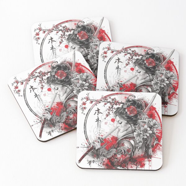 Item preview, Japanese Woman Art with Sord designed and sold by carloswiden.