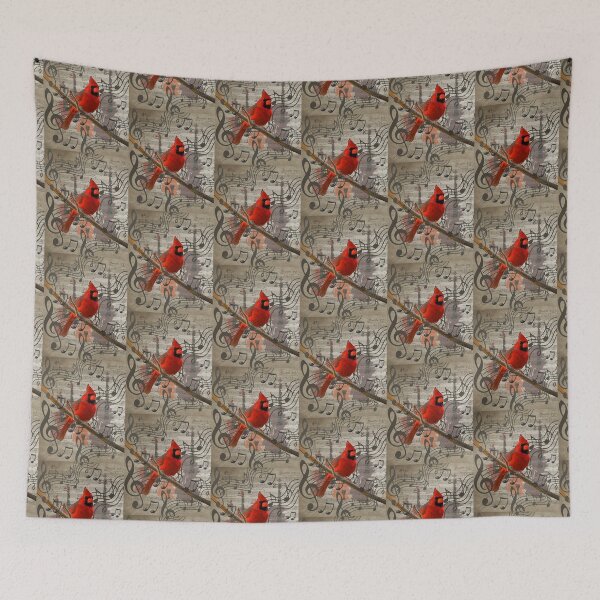 Item preview, Red Cardinal Bird Natures Music designed and sold by Cute & Sassy Custom Gifting Boutiques.