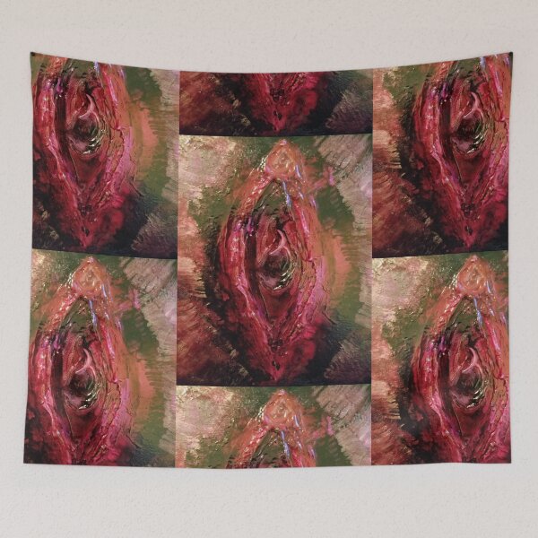 Item preview, a golden abstract flower of creativity designed and sold by JupiterAvian.