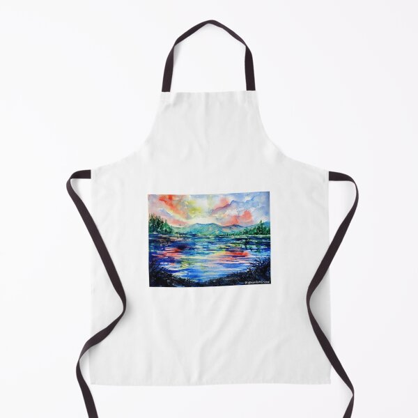 Item preview, Big Bear Lake Watercolor designed and sold by signaturelaurel.