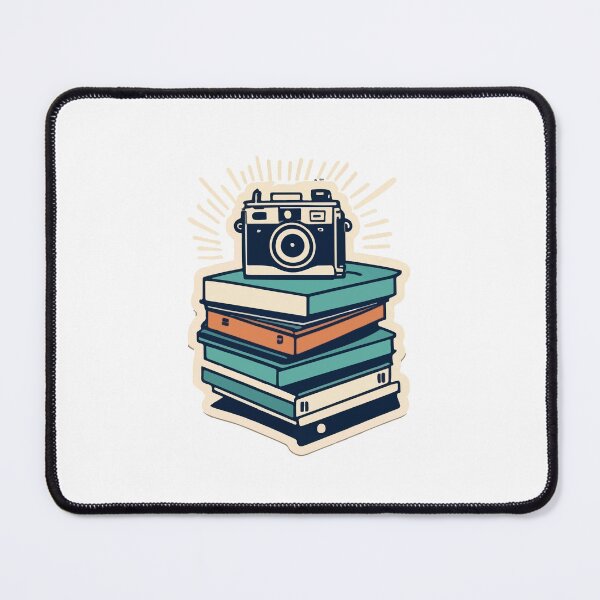 Item preview, Vintage Camera and Photo Stack - Retro Photographer Design designed and sold by NiftyWrx.