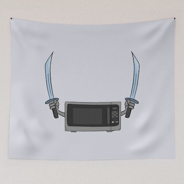 Item preview, Microwave oven and the sword designed and sold by shopdiego.