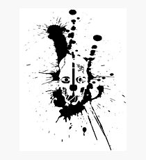 Dishonored Corvo's Mask Ink Photographic Print