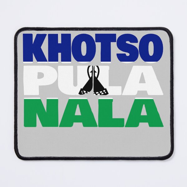 Item preview, Lesotho Motto Flag designed and sold by Kuni-Art.