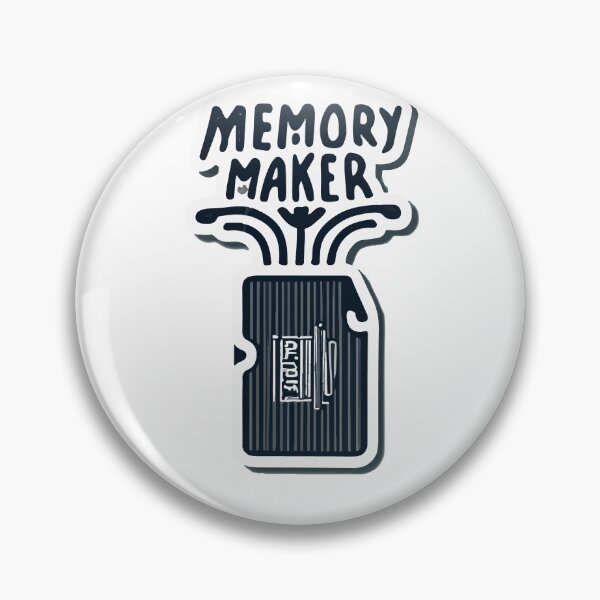 Item preview, Memory Maker - Minimalist SD Card & Light Bulb Design designed and sold by NiftyWrx.