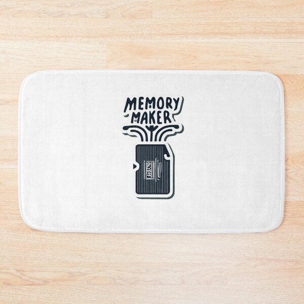Item preview, Memory Maker - Minimalist SD Card & Light Bulb Design designed and sold by NiftyWrx.