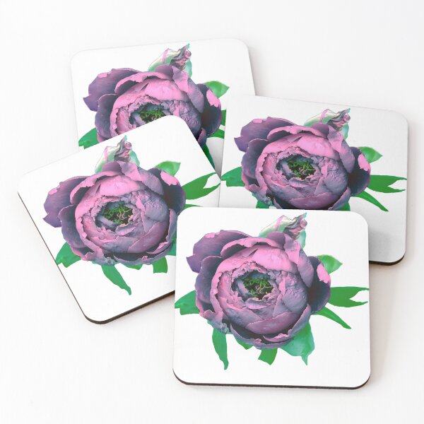 Item preview, Fluffy purple peony. designed and sold by Zofia Sosnecka.