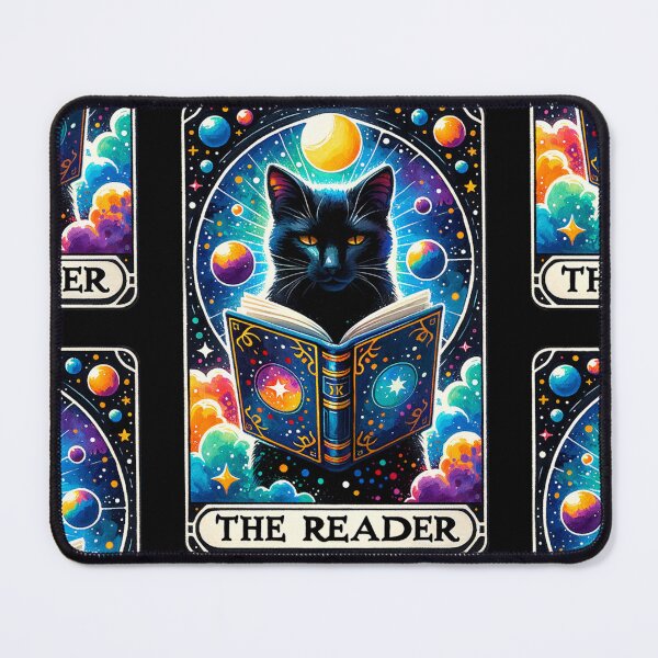 Item preview, The Reader Funny Cat Tarot Card Parody designed and sold by Margival.