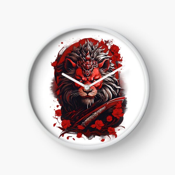 Item preview, Red Lion Samurai designed and sold by Fabian Gonzalez.