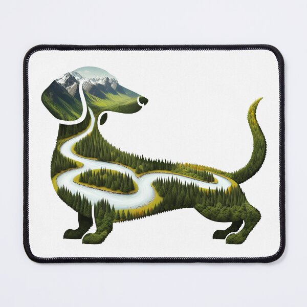 Item preview, Mountain dachshund designed and sold by Kajiart.