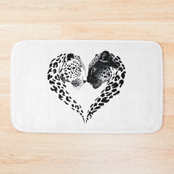 Item preview, Love logo, two leopards, leopard pattern designed and sold by silent-violin.