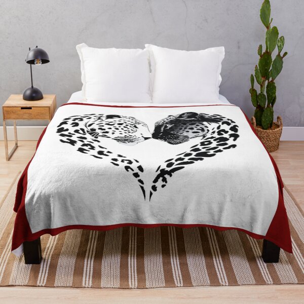 Item preview, Love logo, two leopards, leopard pattern designed and sold by silent-violin.