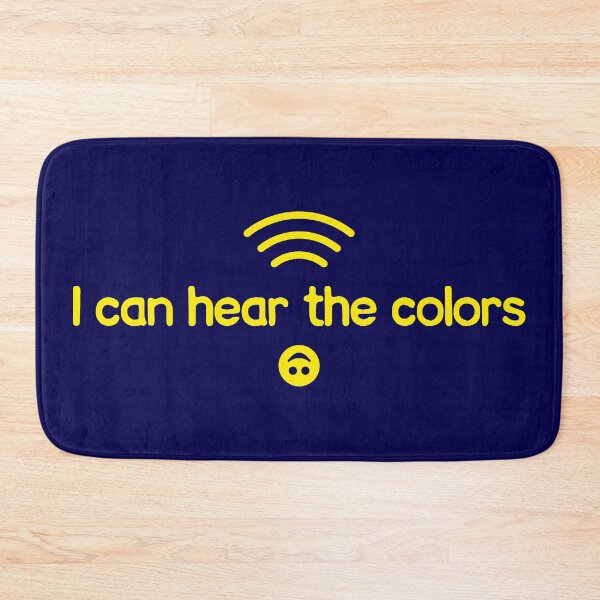 Item preview, Hearing Colors - Ironic Phrase designed and sold by Designial.