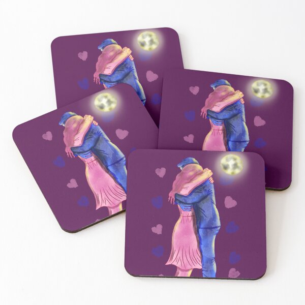 Item preview, Abstract Couple hugging designed and sold by altairaleon.