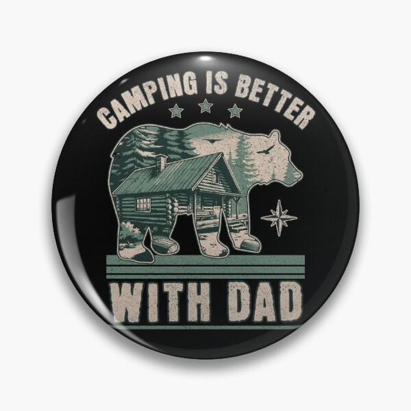 Item preview, Acampar es mejor con papá designed and sold by WolfeTEES.