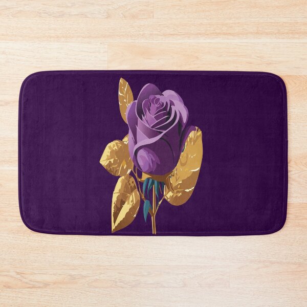Item preview,  purple and golden ROSES  designed and sold by Meedbubble2-0.