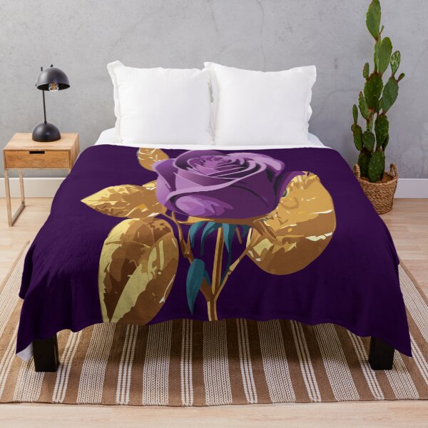 Item preview,  purple and golden ROSES  designed and sold by Meedbubble2-0.