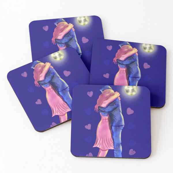 Item preview, Abstract Couple hugging designed and sold by altairaleon.