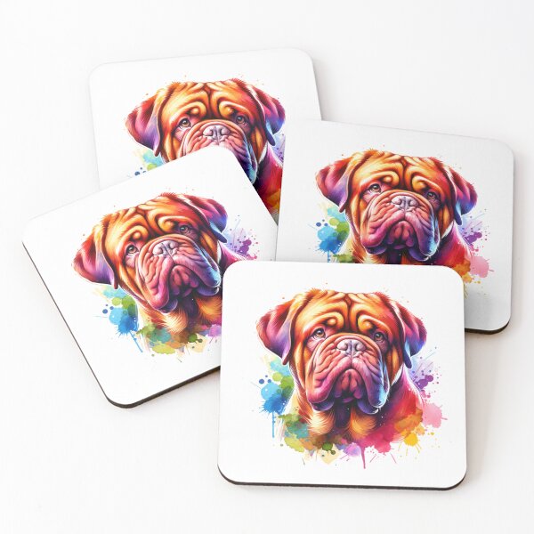 Item preview, Watercolor Dogue De Bordeaux  designed and sold by TheAnimalZ00.