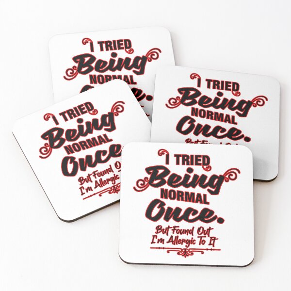 Item preview, Being Normal Once designed and sold by Fabian Gonzalez.