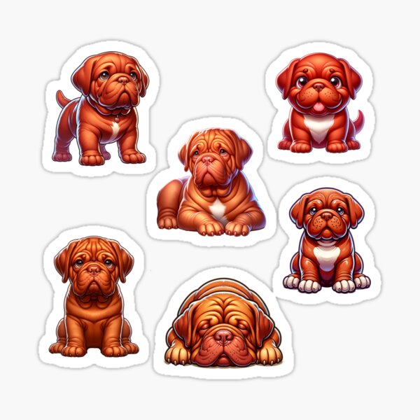 Item preview, Dogue De Bordeaux Puppies designed and sold by TheAnimalZ00.