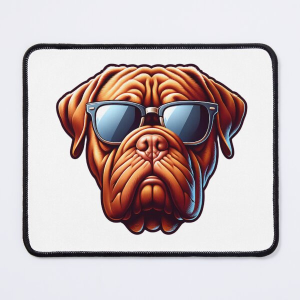 Item preview, Dogue De Bordeaux Wearing Sunglasses designed and sold by TheAnimalZ00.