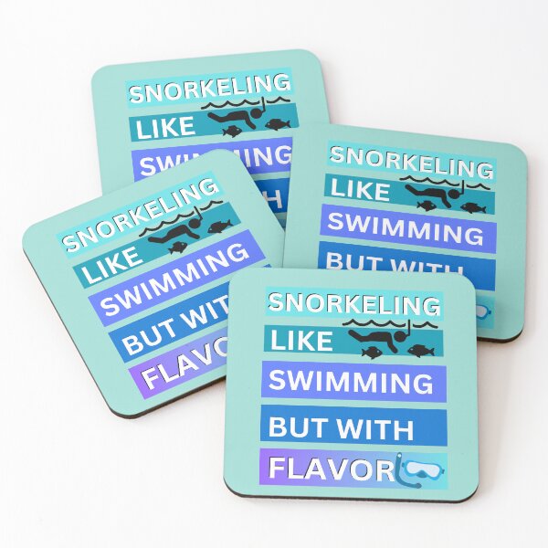 Item preview, Snorkeling like swimming but with flavor designed and sold by seahorse crossing.