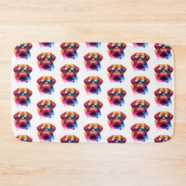 Item preview, Watercolor Dogue De Bordeaux Wearing Sunglasses designed and sold by TheAnimalZ00.