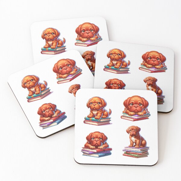 Item preview, Dogue de Bordeaux Puppies And Books designed and sold by TheAnimalZ00.