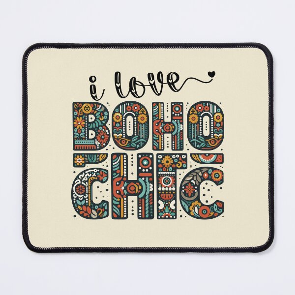Item preview, Boho Chic Psychedelic Bliss: A Groovy 70s Floral Typography Trip designed and sold by H Jonas.
