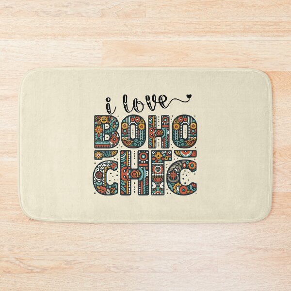 Item preview, Boho Chic Psychedelic Bliss: A Groovy 70s Floral Typography Trip designed and sold by H Jonas.
