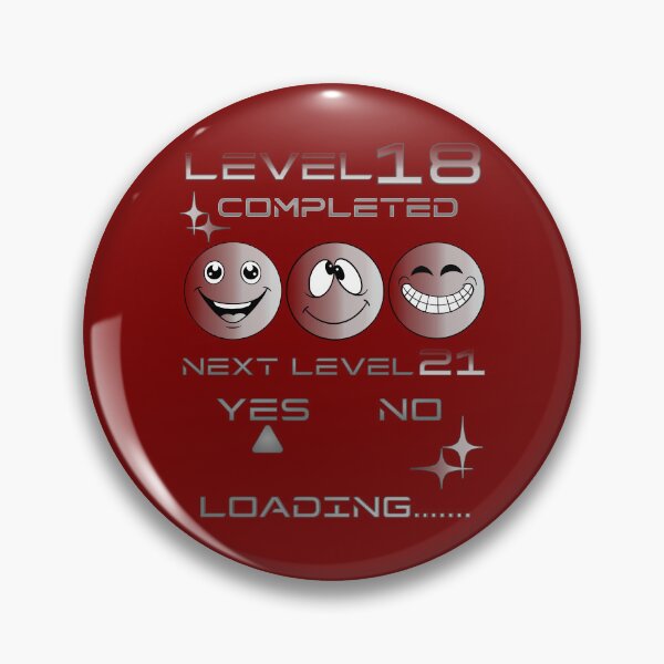 Item preview, 18 Years Old 18th Birthday Level Completed Funny designed and sold by nicksvp.