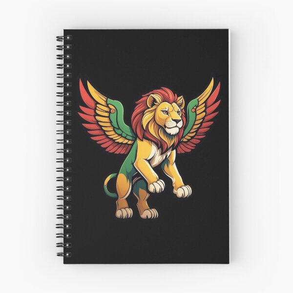 Item preview, Majestic Winged Lion designed and sold by reggaeartgifts.