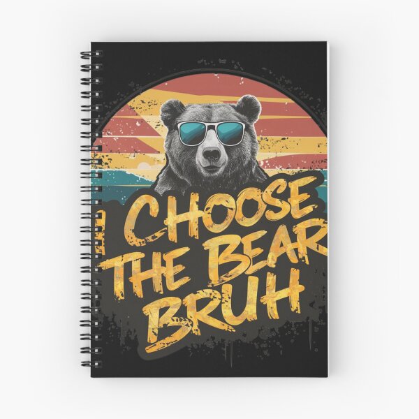 Item preview, I Choose The Bear Bruh Man Vs Bear 2024 designed and sold by Expressiveess1.