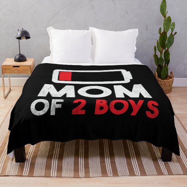 Item preview, Mom of 2 Boys | Mom of Two Boys Grunge designed and sold by RR-Arts.