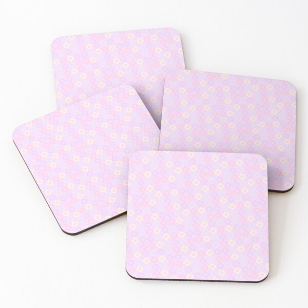 Item preview, Pink Pastel Multicolor Seamless Square Montage Party Pattern designed and sold by Alchemy-A-La-G.