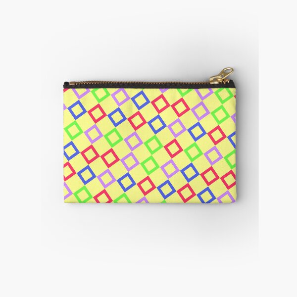 Item preview, Happy Yellow Multicolor Seamless Square Montage Party Pattern designed and sold by Alchemy-A-La-G.