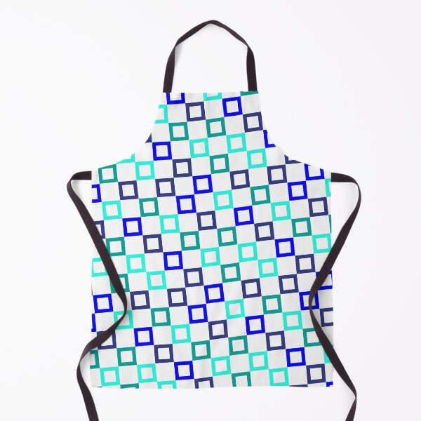 Item preview, Bright Blues Multicolor Seamless Square Montage Party Pattern designed and sold by Alchemy-A-La-G.